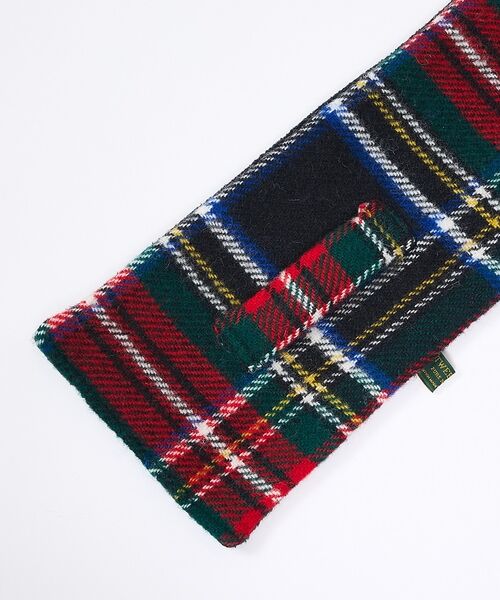 ABAHOUSE / アバハウス マフラー・ショール・スヌード・ストール | 【TWEEDMILL / ツイードミル】Fleece Double Face L | 詳細4