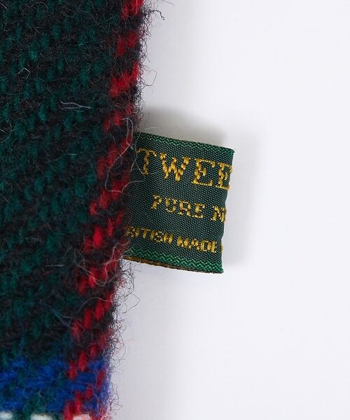 ABAHOUSE / アバハウス マフラー・ショール・スヌード・ストール | 【TWEEDMILL / ツイードミル】Fleece Double Face L | 詳細6