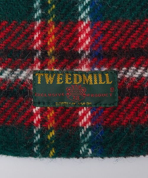 ABAHOUSE / アバハウス マフラー・ショール・スヌード・ストール | 【TWEEDMILL / ツイードミル】Fleece Double Face L | 詳細7