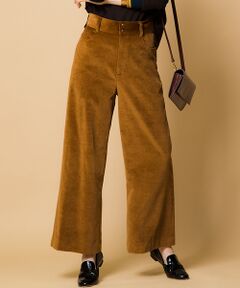 Abahouse Devinette / アバハウス・ドゥヴィネット デニムパンツ | コットンベルベットパンツ