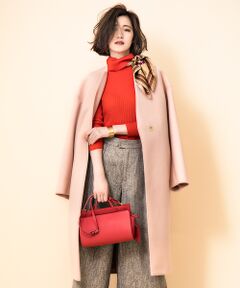 Abahouse Devinette / アバハウス・ドゥヴィネット ブルゾン | ダブルフェイスウールコート【予約】