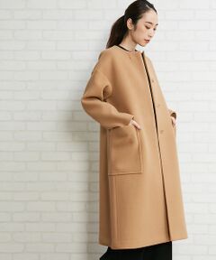 Abahouse Devinette / アバハウス・ドゥヴィネット ブルゾン | ラムAラインコート【予約】