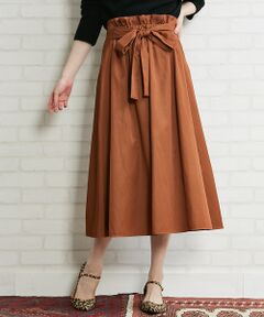 Abahouse Devinette / アバハウス・ドゥヴィネット ミニ・ひざ丈スカート | フロントギャザースカート