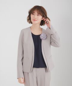 レディース ノーカラージャケット 条件 セットアップ ファッション通販 タカシマヤファッションスクエア