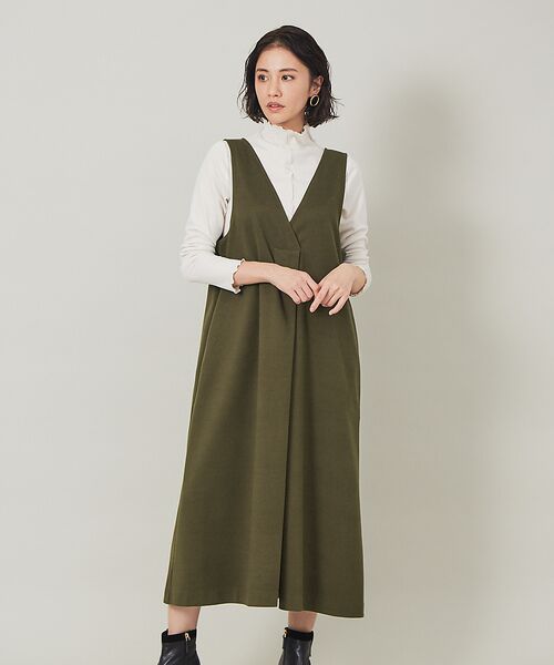 セール 2way Ecru カルゼジャージーワンピース ワンピース Abahouse Mavie アバハウス マヴィ ファッション通販 タカシマヤファッションスクエア
