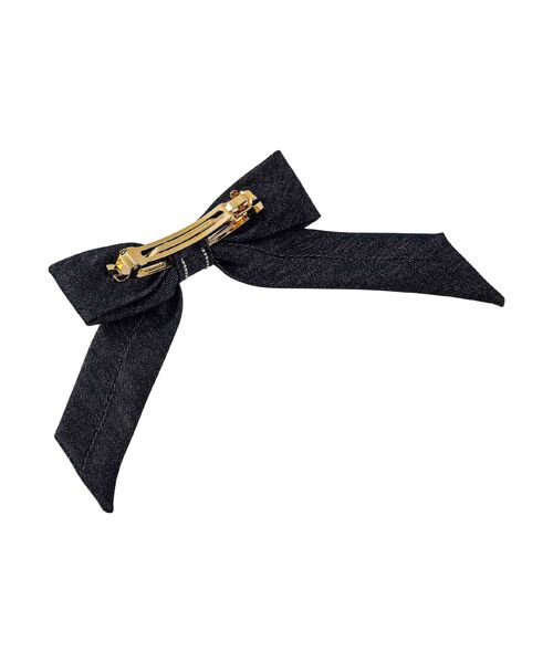 ACCA / アッカ カチューシャ・カチューム・その他 | ブラックリボンデニムバレッタ | 詳細2