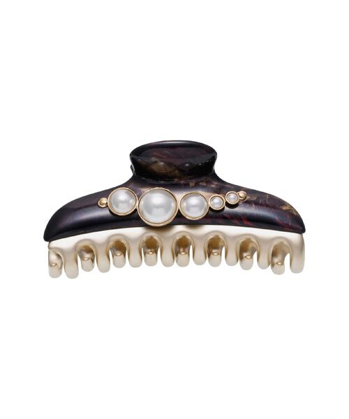 ACCA / アッカ カチューシャ・カチューム・その他 | エッジーパールクリップ Lサイズ | 詳細1