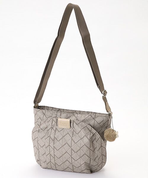 ACE / エース ショルダーバッグ | カナナ　ＫＭ－２（グレージュ）