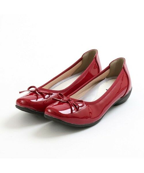 AcureZ / アキュアーズ フラットシューズ | カラーバリエーション豊かな人気NO.1リボンバレエ「母趾にやさしい美パンプス」 | 詳細1