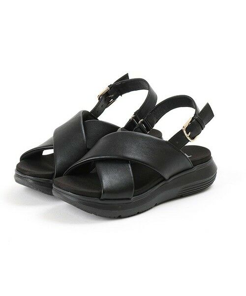AcureZ / アキュアーズ サンダル | オトナのスポサン クロスベルトデザイン「軽×ラクサンダル」 | 詳細1
