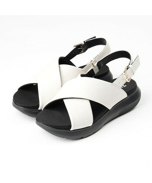 AcureZ / アキュアーズ サンダル | オトナのスポサン クロスベルトデザイン「軽×ラクサンダル」 | 詳細1