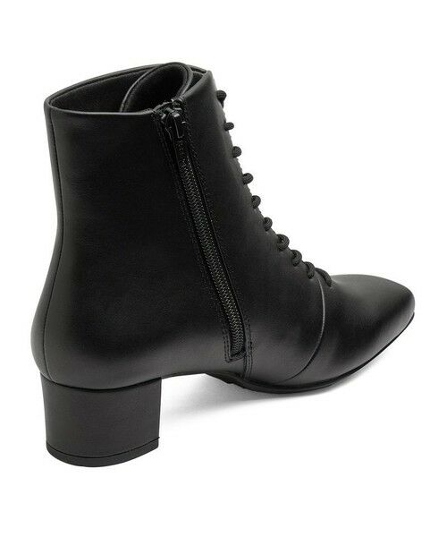 AcureZ / アキュアーズ ブーツ（ロング丈） | スッキリシルエットのレースアップデザイン「生活防水×スタイリッシュブーツ」 | 詳細3