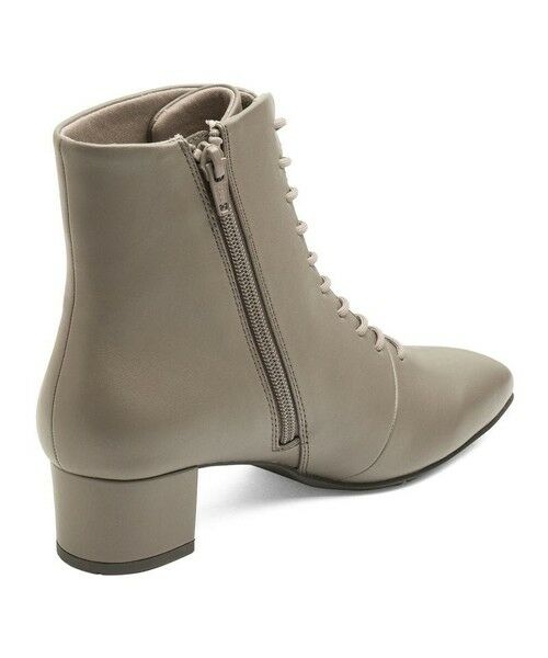 AcureZ / アキュアーズ ブーツ（ロング丈） | スッキリシルエットのレースアップデザイン「生活防水×スタイリッシュブーツ」 | 詳細3