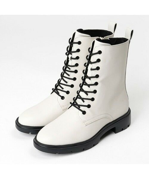 AcureZ/アキュアーズ GORE-TEX 全天候型カジュアルレースアップブーツ オフホワイト 24.5cm AcureZ/アキュアーズ GORE-TEX 全天候型カジュアルレースアップブーツ オフホワイト 24.5cm