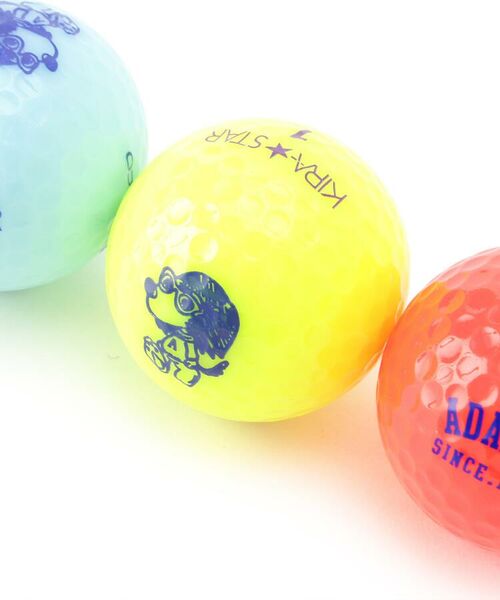 adabat / アダバット スポーツグッズ | 【アシストくん】ゴルフボール(3個セット) | 詳細2