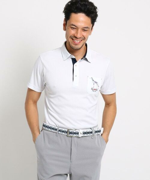 クールコア 胸ポケット付き半袖ポロシャツ メンズ ポロシャツ Adabat アダバット ファッション通販 タカシマヤファッションスクエア