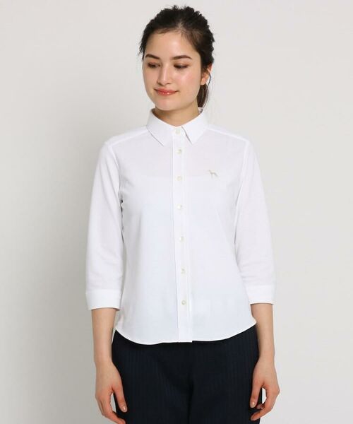 吸水速乾 Uvカット アダバット Hitoyoshi Shirts 7分袖シャツ レディース シャツ ブラウス Adabat アダバット ファッション通販 タカシマヤファッションスクエア