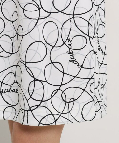 セール 本体 円 税 ラインアート柄半袖ワンピース レディース ミニ丈 ひざ丈ワンピース Adabat アダバット ファッション通販 タカシマヤファッションスクエア