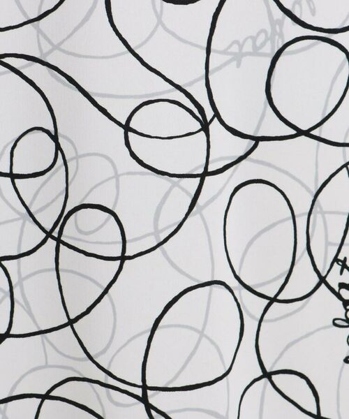 セール 本体 円 税 ラインアート柄半袖ワンピース レディース ミニ丈 ひざ丈ワンピース Adabat アダバット ファッション通販 タカシマヤファッションスクエア