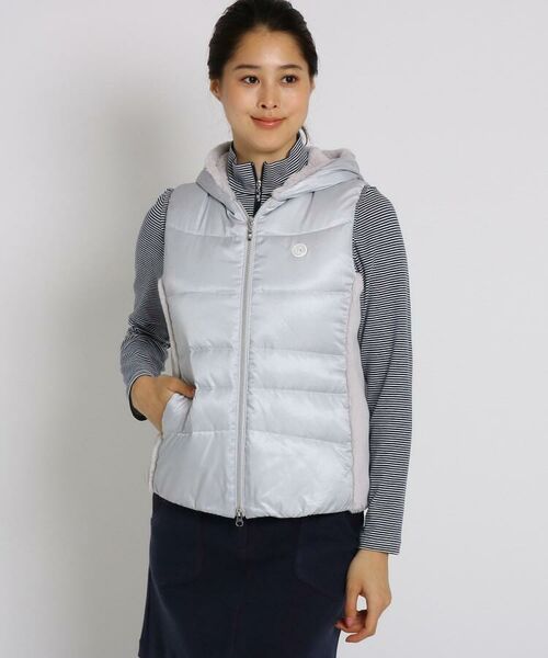 撥水加工 フード付きダウンベスト その他アウター Adabat アダバット ファッション通販 タカシマヤファッションスクエア