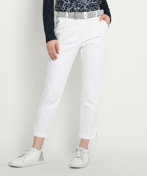 セール 9分丈ストレッチパンツ ショート ハーフ 半端丈パンツ Adabat アダバット ファッション通販 タカシマヤファッションスクエア