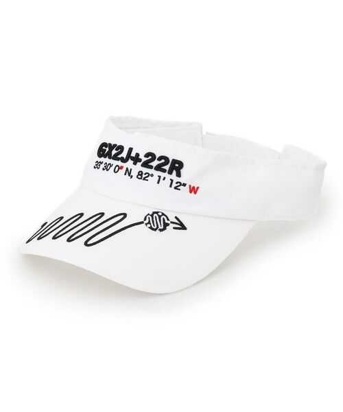 adabat / アダバット サンバイザー | 【BULL&BULL】 サンバイザー ユニセックス（ホワイト(001)）