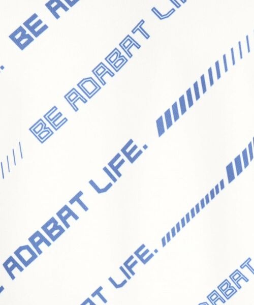 adabat / アダバット カットソー | 【日本製】ロゴデザイン 長袖モックネックプルオーバー | 詳細13