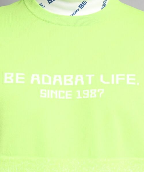 adabat / アダバット ニット・セーター | 【手洗い】ロゴデザイン クルーネックセーター | 詳細9