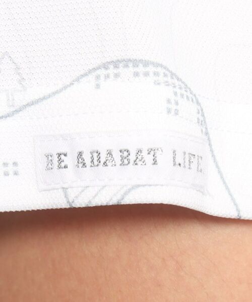 adabat / アダバット ポロシャツ | 【日本製／吸水速乾／UVカット】総柄半袖ポロシャツ | 詳細12