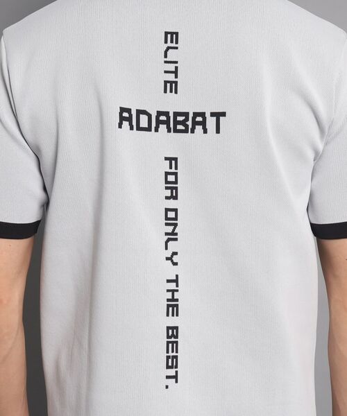 adabat / アダバット Tシャツ | 【日本製】バックデザイン 半袖モックネックプルオーバー | 詳細10