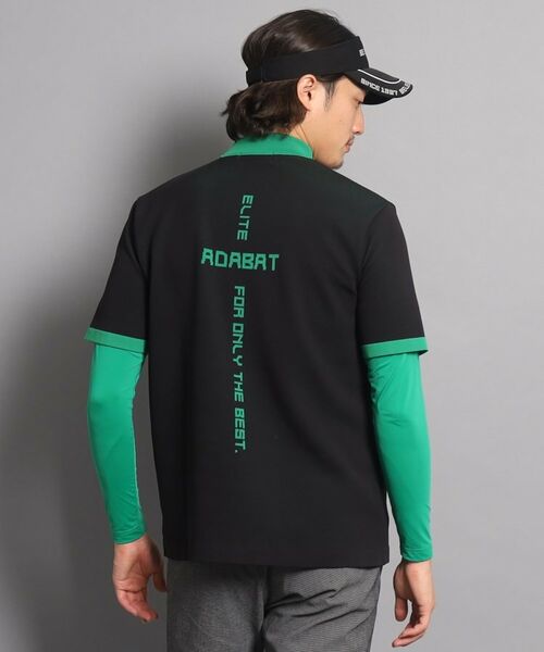 adabat / アダバット Tシャツ | 【日本製】バックデザイン 半袖モックネックプルオーバー | 詳細15