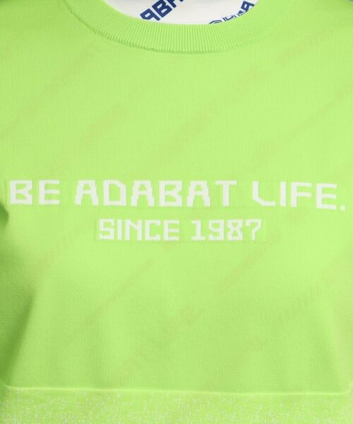 adabat / アダバット ニット・セーター | 【洗える】ロゴデザイン クルーネックセーター | 詳細12