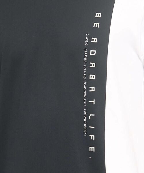 adabat / アダバット Tシャツ | 【日本製】ファスナー付き 変形モックネック半袖プルオーバー | 詳細11