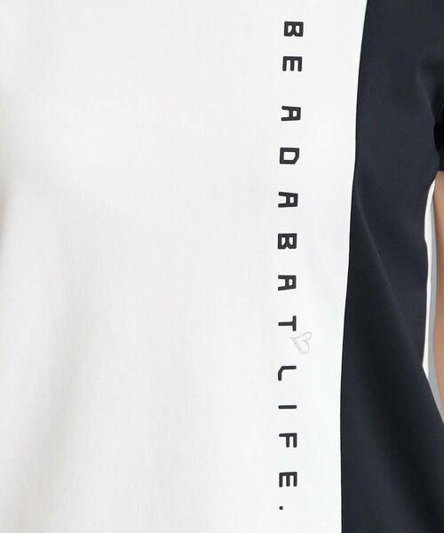 adabat / アダバット Tシャツ | 【日本製】ファスナー付き 変形モックネック半袖プルオーバー | 詳細17