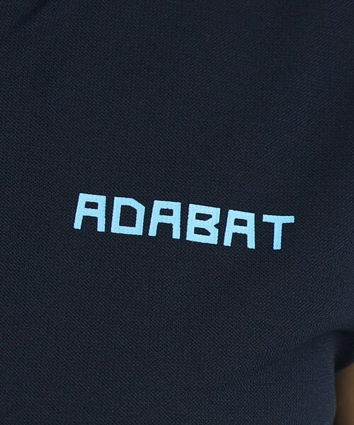 adabat / アダバット ポロシャツ | 【日本製】ショルダーラインデザイン ハーフジップポロシャツ | 詳細7