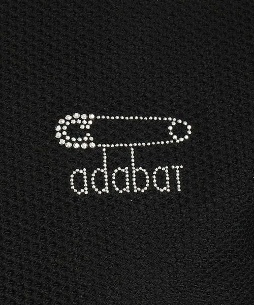 adabat / アダバット カットソー | ワッフル素材 半袖モックネックプルオーバー | 詳細7