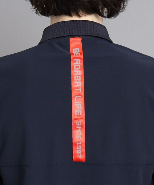 adabat / アダバット ポロシャツ | 【日本製】ロゴデザイン ハーフジップ半袖プルオーバー | 詳細18