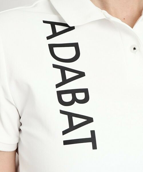 adabat / アダバット ポロシャツ | ロゴデザイン 半袖ポロシャツ | 詳細7