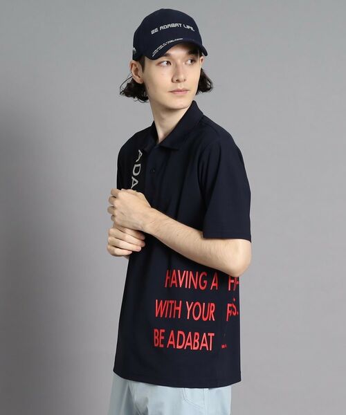 adabat / アダバット ポロシャツ | ロゴデザイン 半袖ポロシャツ | 詳細21