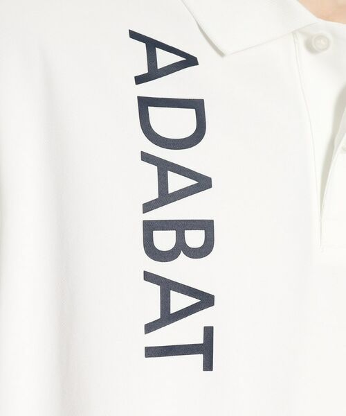 adabat / アダバット ポロシャツ | ロゴデザイン 半袖ポロシャツ | 詳細7