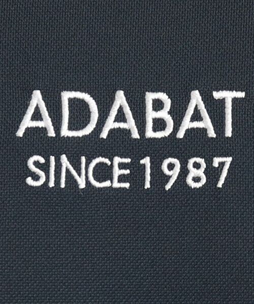 adabat / アダバット カットソー | 【UVカット／吸水速乾】ロゴデザイン モックネック半袖プルオーバー | 詳細21