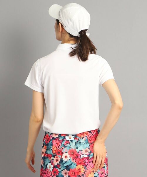 セール】 【UVカット/吸水速乾】ワッペンロゴデザイン 半袖ポロシャツ