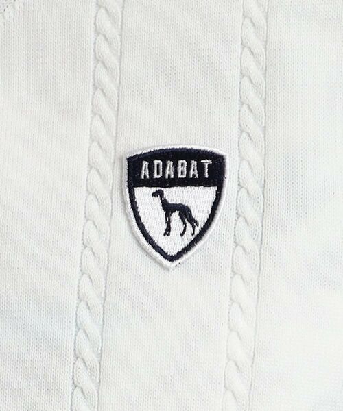 adabat / アダバット ベスト | 【手洗い】サイド切り替え Vネック ニットベスト | 詳細9