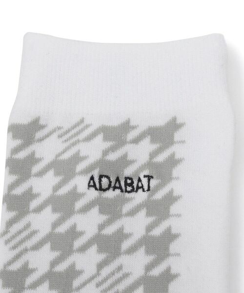 adabat / アダバット ソックス | 千鳥柄 ソックス | 詳細5