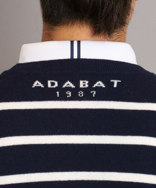 adabat / アダバット ニット・セーター | ロゴデザイン クルーネックセーター | 詳細29