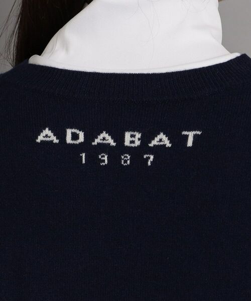 adabat / アダバット ニット・セーター | ロゴデザイン クルーネックセーター | 詳細21