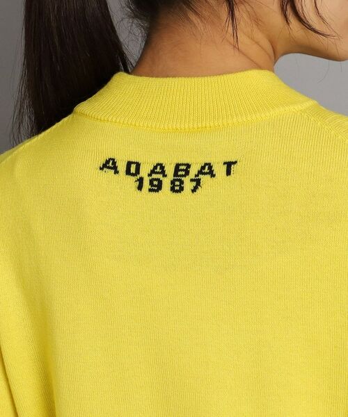adabat / アダバット ニット・セーター | ロゴデザイン ボトルネックセーター | 詳細21