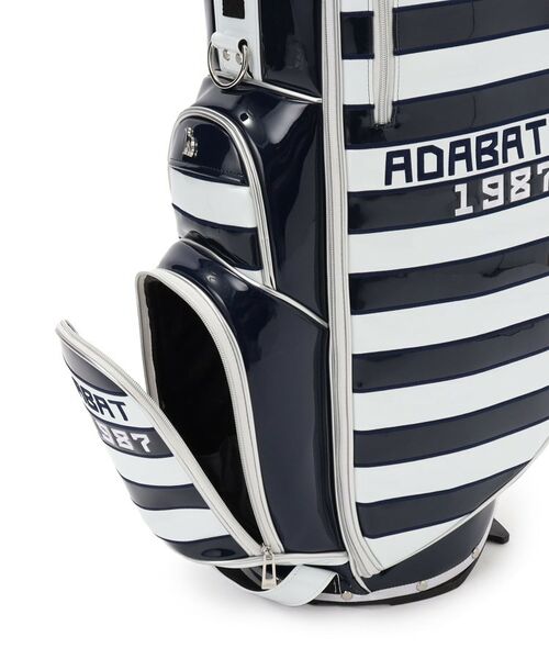 adabat / アダバット スポーツグッズ | ◆ボーダーデザイン スタンドゴルフバッグ 口径9型／46インチ対応 | 詳細12