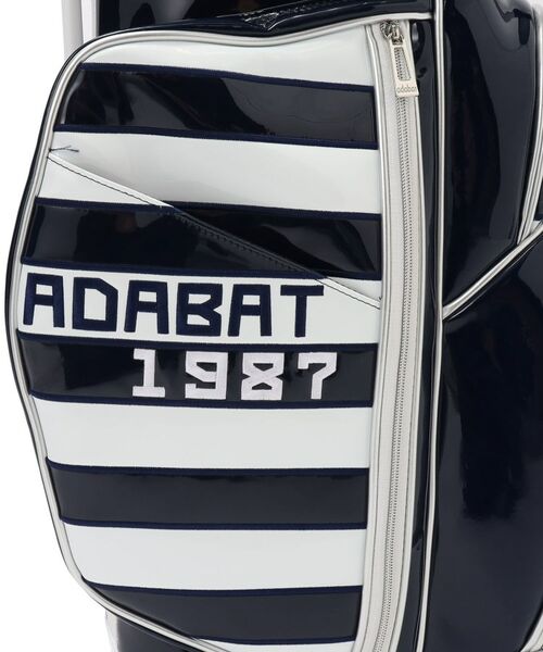 adabat / アダバット スポーツグッズ | ◆ボーダーデザイン スタンドゴルフバッグ 口径9型／46インチ対応 | 詳細19