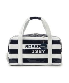 adabat / アダバット ボストンバッグ | ボーダーデザイン ボストンバッグ